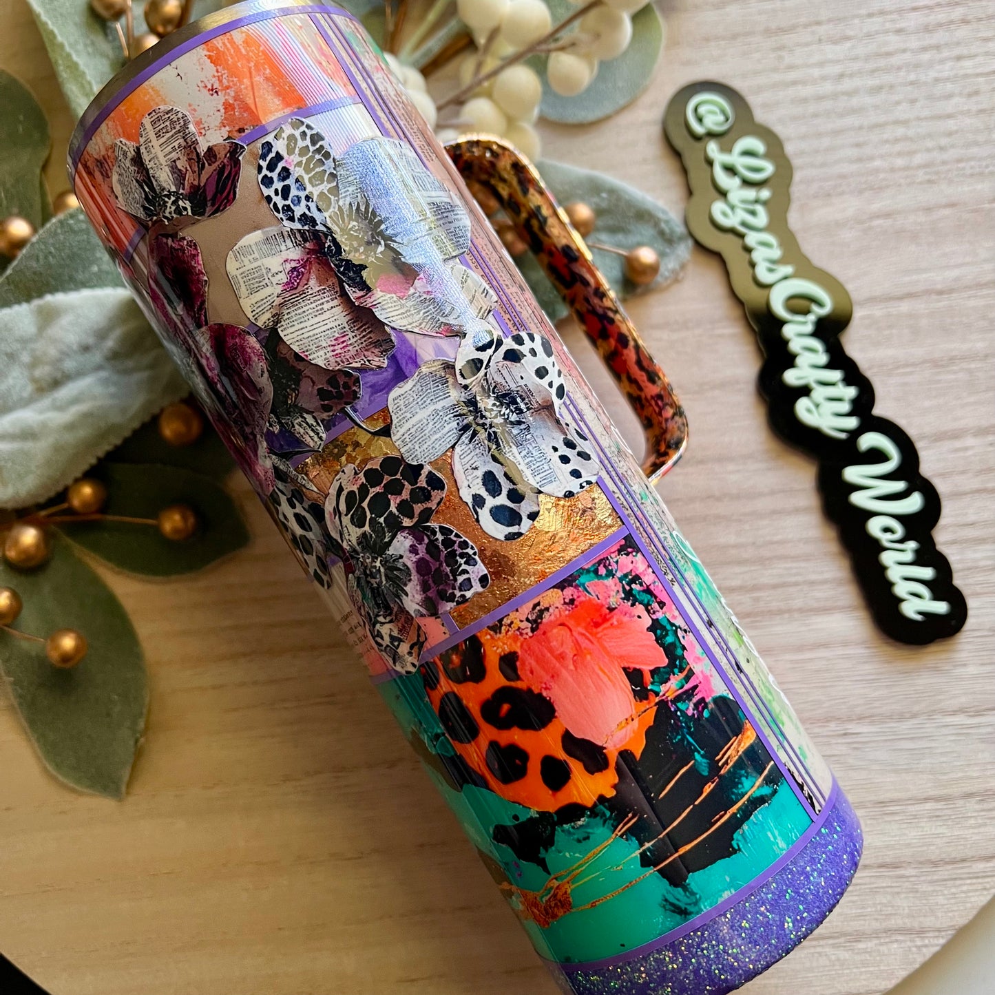 #33 - Never Stop Believing in Yourself 20 Oz Handle