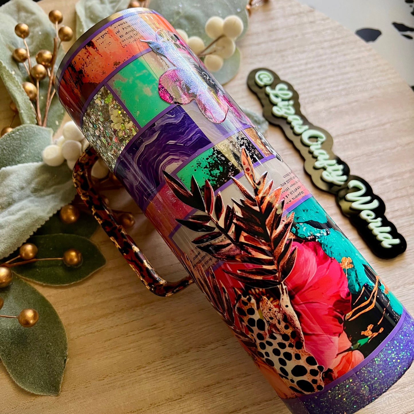 #33 - Never Stop Believing in Yourself 20 Oz Handle