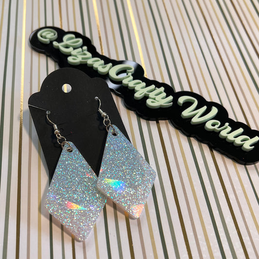 Luxe Pointed Holographic Earrings